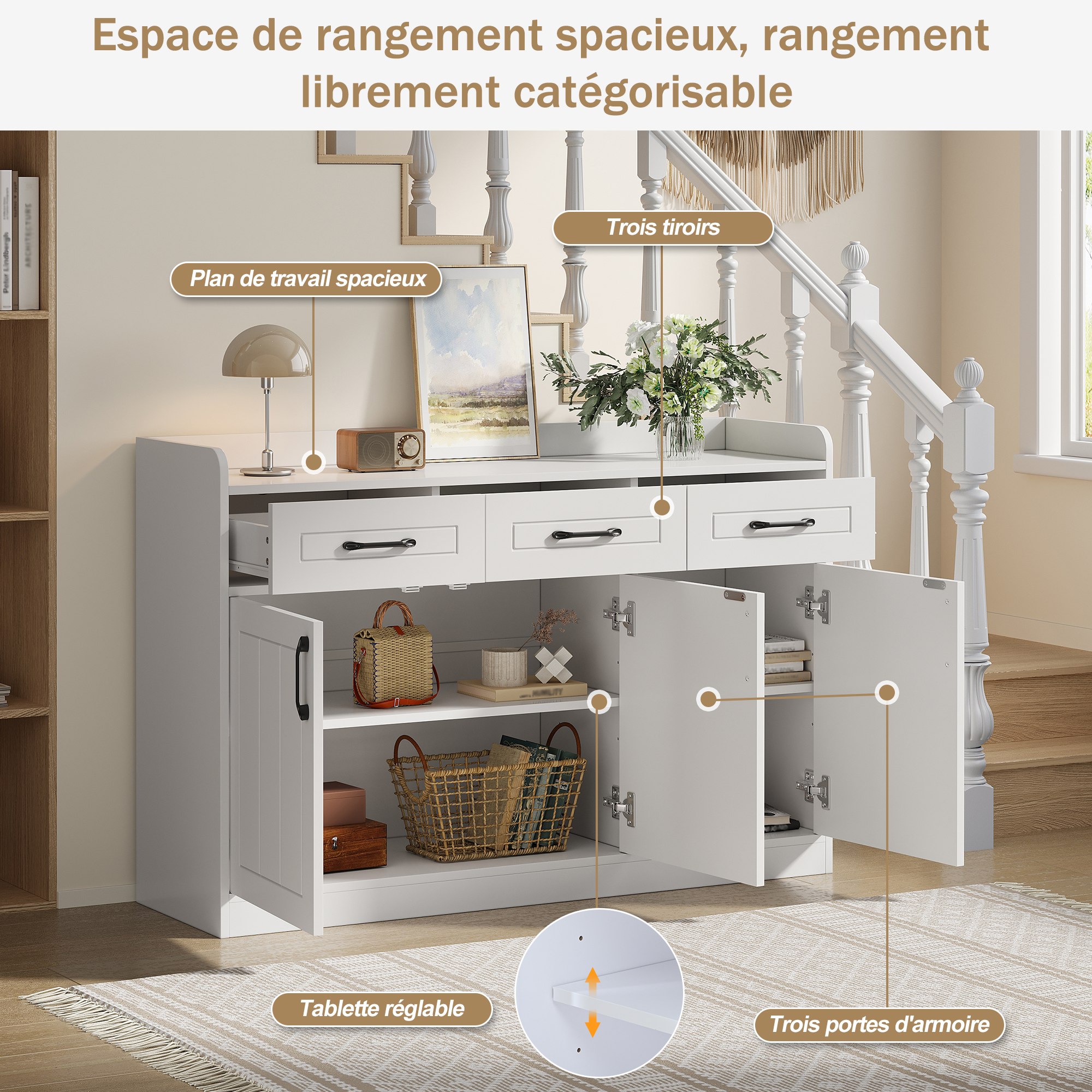Rangements modulables
