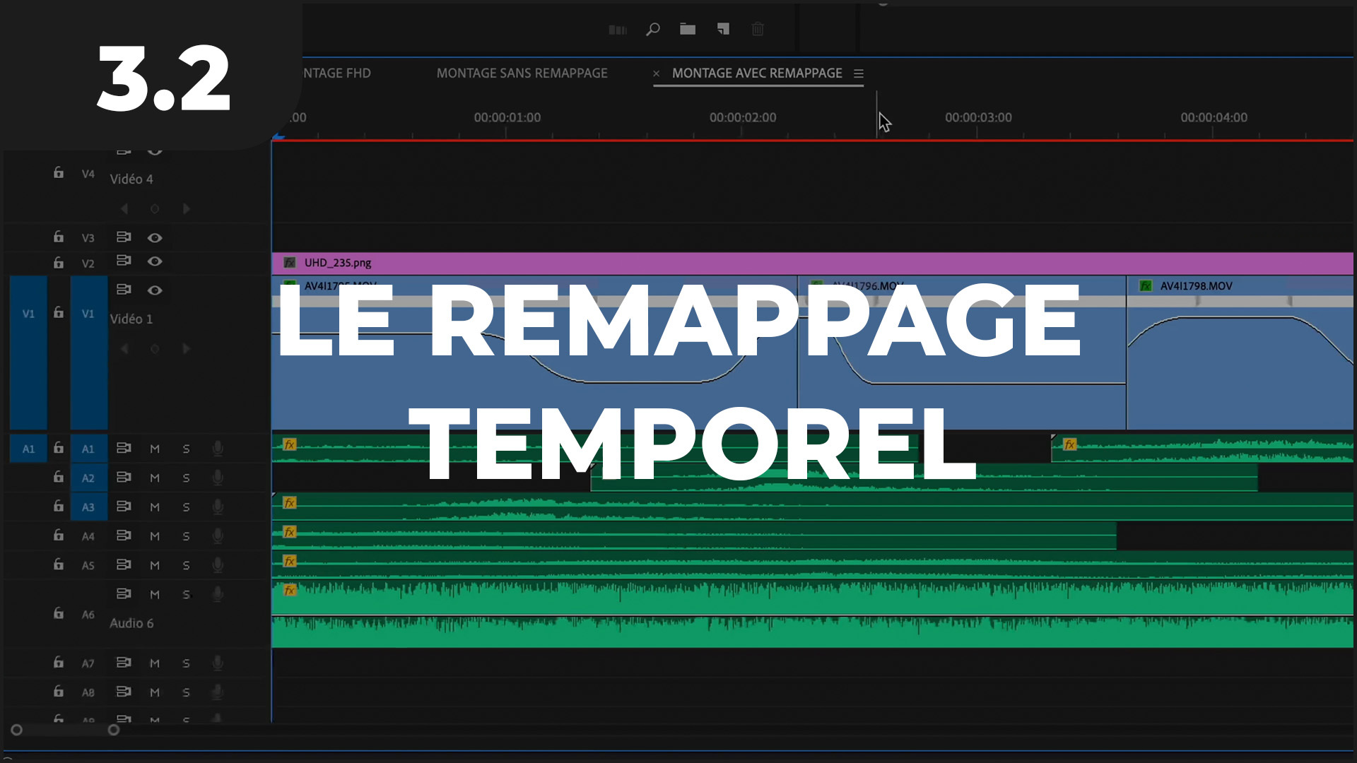 Le remappage temporel sur Adobe Premiere Pro