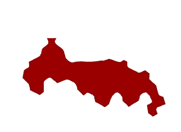 Contour des frontières de la région de Kuznetlaiv