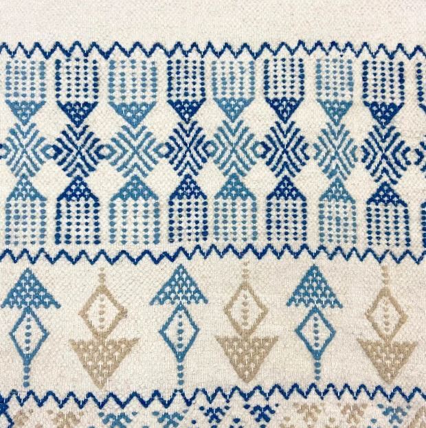 Motifs de tapis traditionnel à la Khaïma
