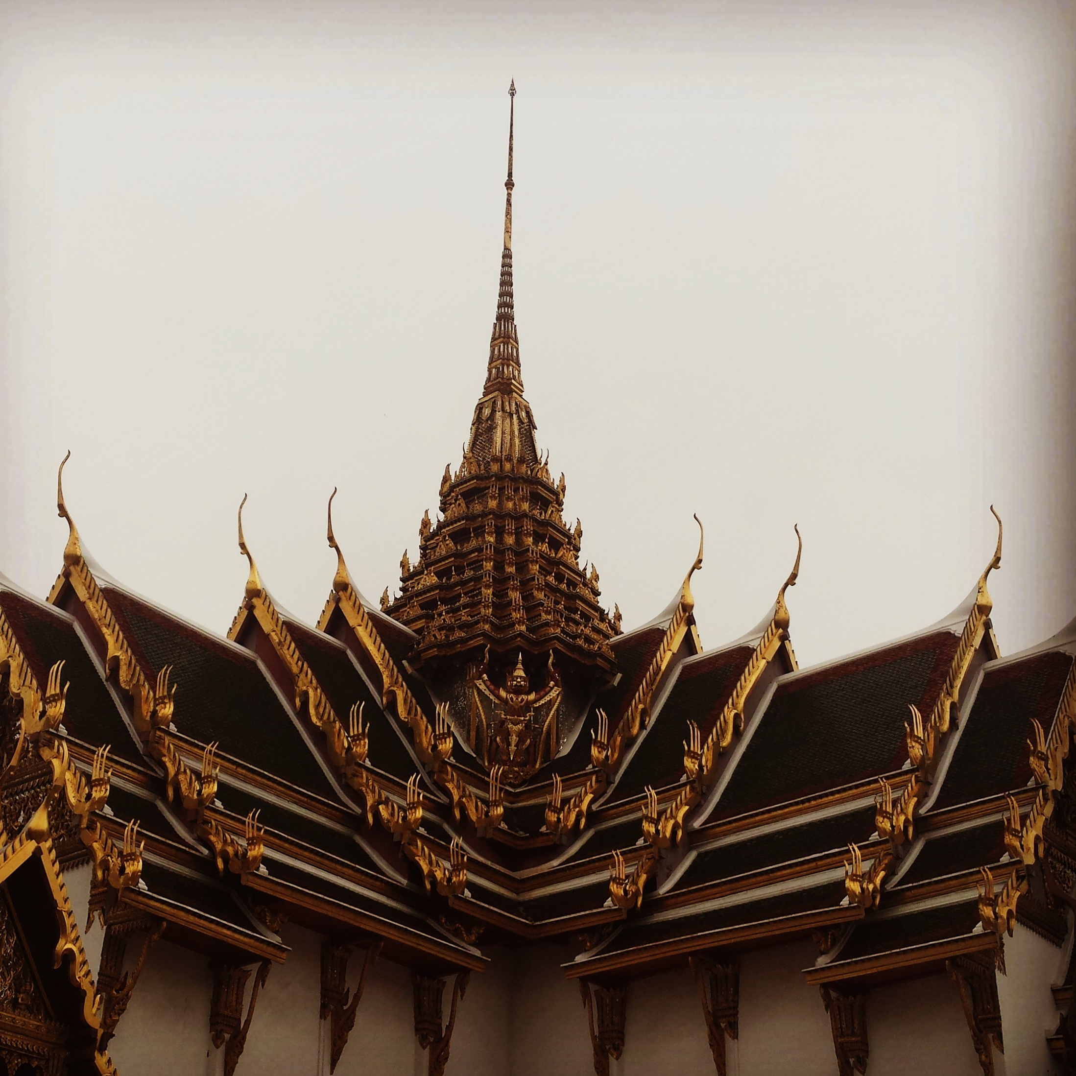 Bangkok - Toît typique thaïlandais