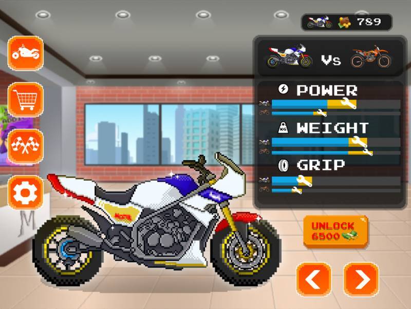 Gameplay de Moto Quest: Bike racing