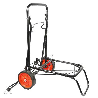 Beachtrekker Life Carrello Pieghevole + Freno Di Stazionamento, Carrello (Blu, Pneumatici In Gomma - Foto 9