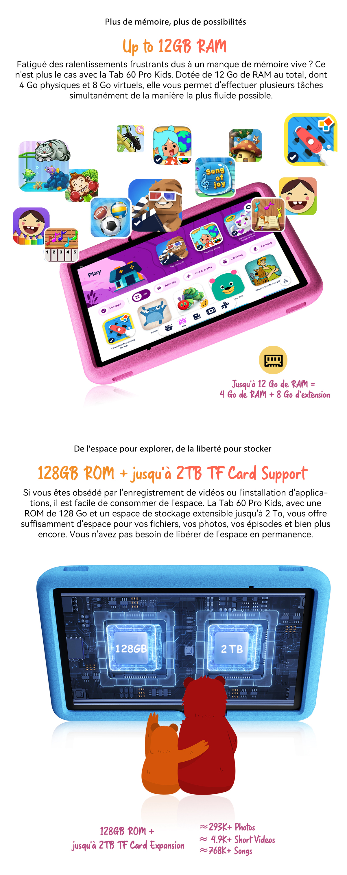Tablette Tactile pour Enfants Blackview Tab 60 Pro Kids 10.1