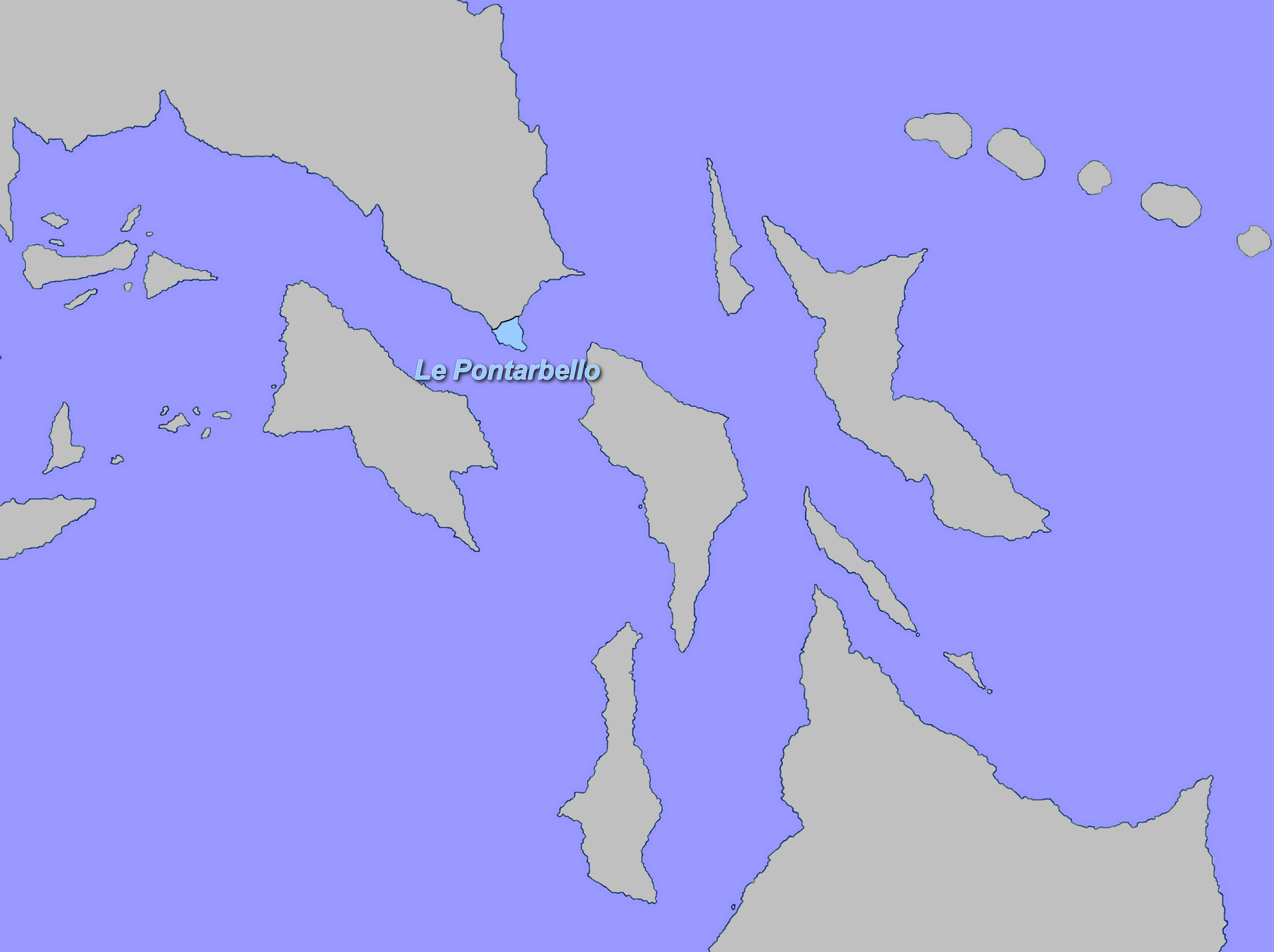 Carte du Pontarbello