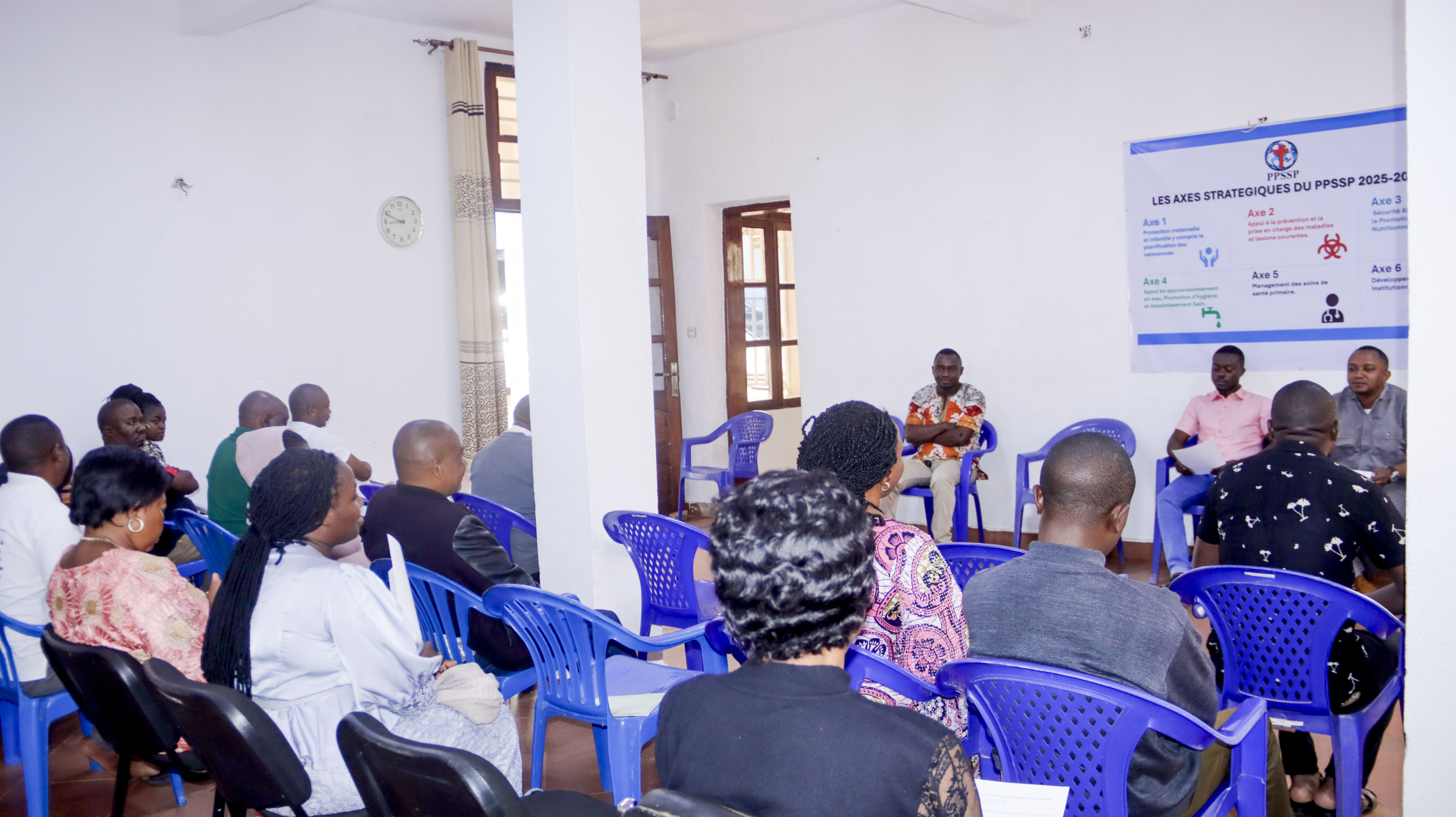 Participants à la séance de vulgarisation – staffs PPSSP Beni