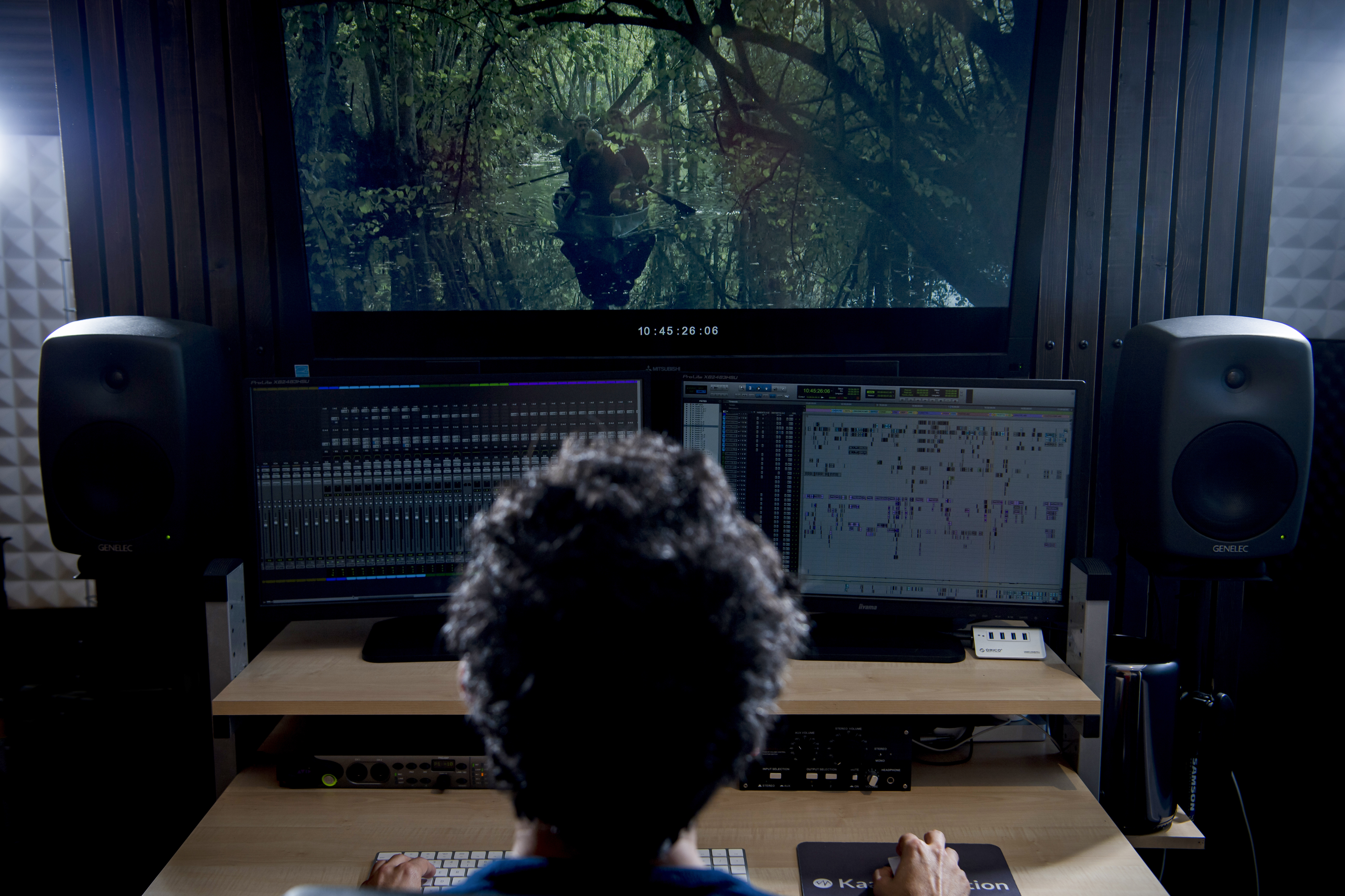 Studio 2 mixing room.