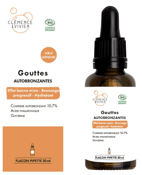 gouttes autobrozantes bio