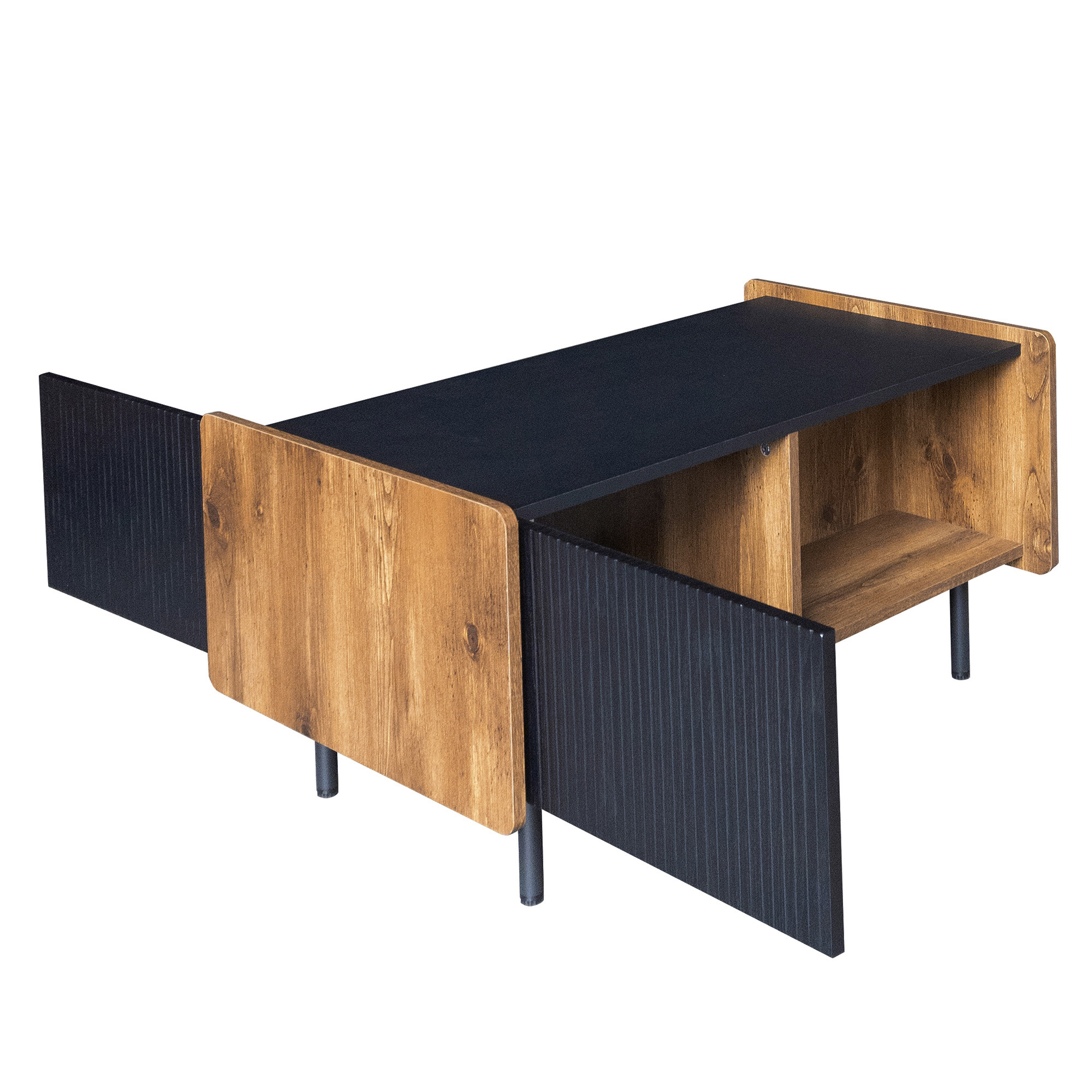 Mesa Auxiliar Madera De Paulownia Blanco 40x40x40 Cm Vidaxl Con Ofertas