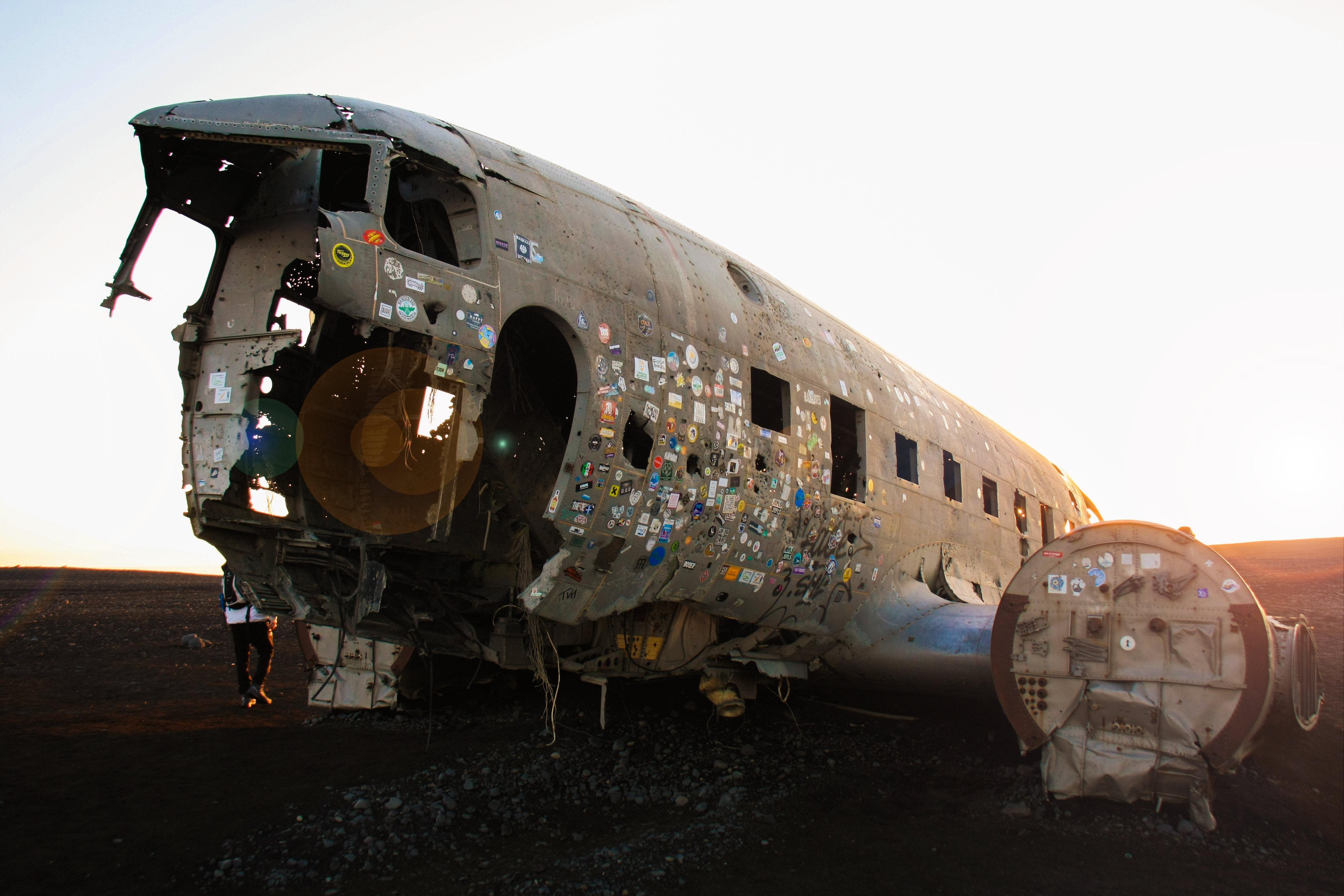 avion crashé islande DC3