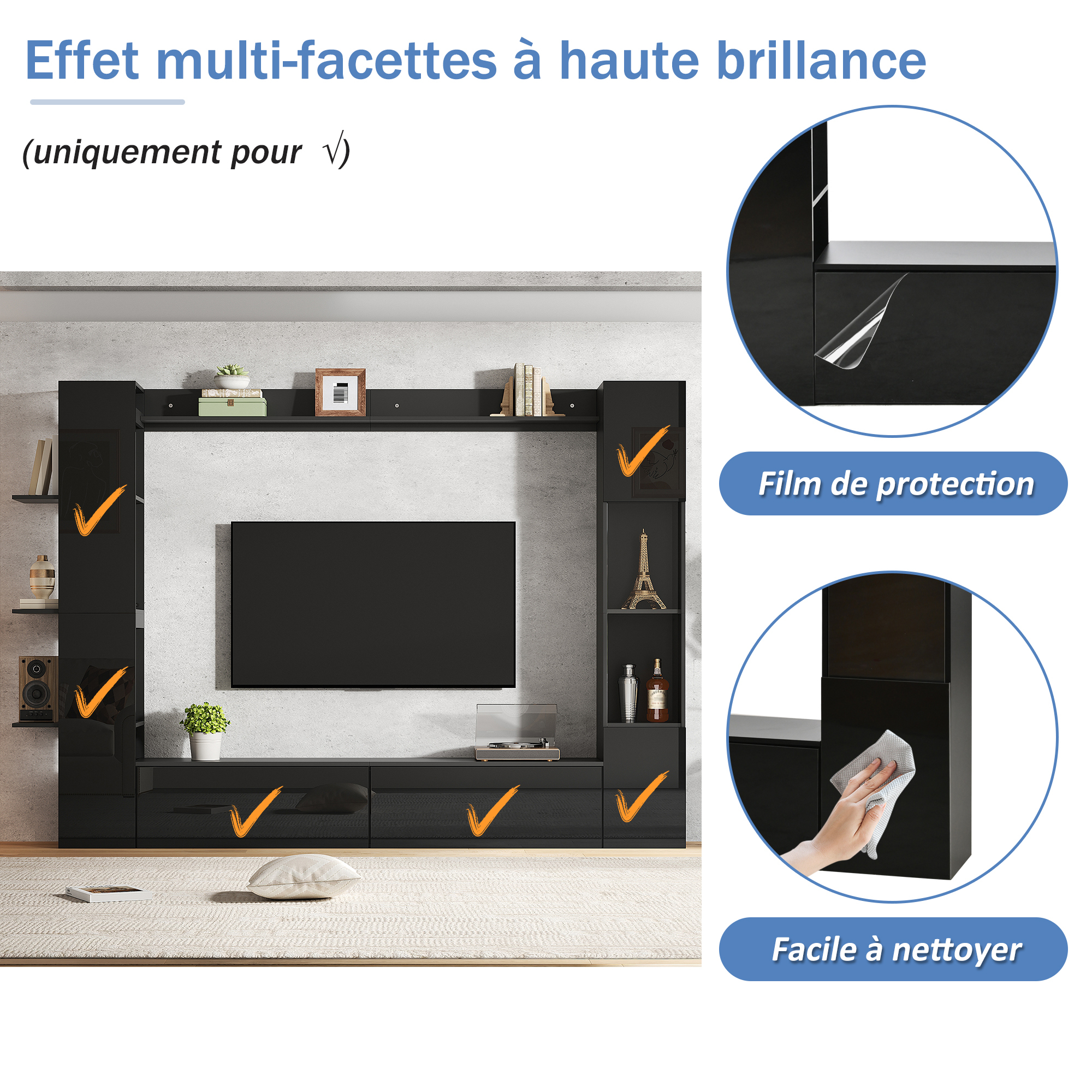 Finition brillante