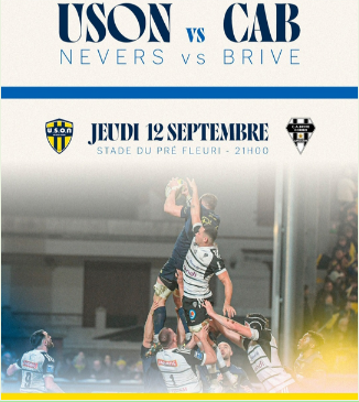 INFOS ce JEUDI 12 SEPTEMBRE (Matinée) > Pro D2 3ÈME JOURNÉE > J –1 du match > PROVENCE RUGBY / USM ce Vendredi 19H30 Stade Maurice David <> Du CÔTÉ de SAPIAC <> En ouverture demain soir de la 3ÈME Journée > NEVERS / BRIVE > Les COMPOS Ru270l