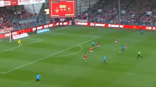 Aperçu d’un match de foot