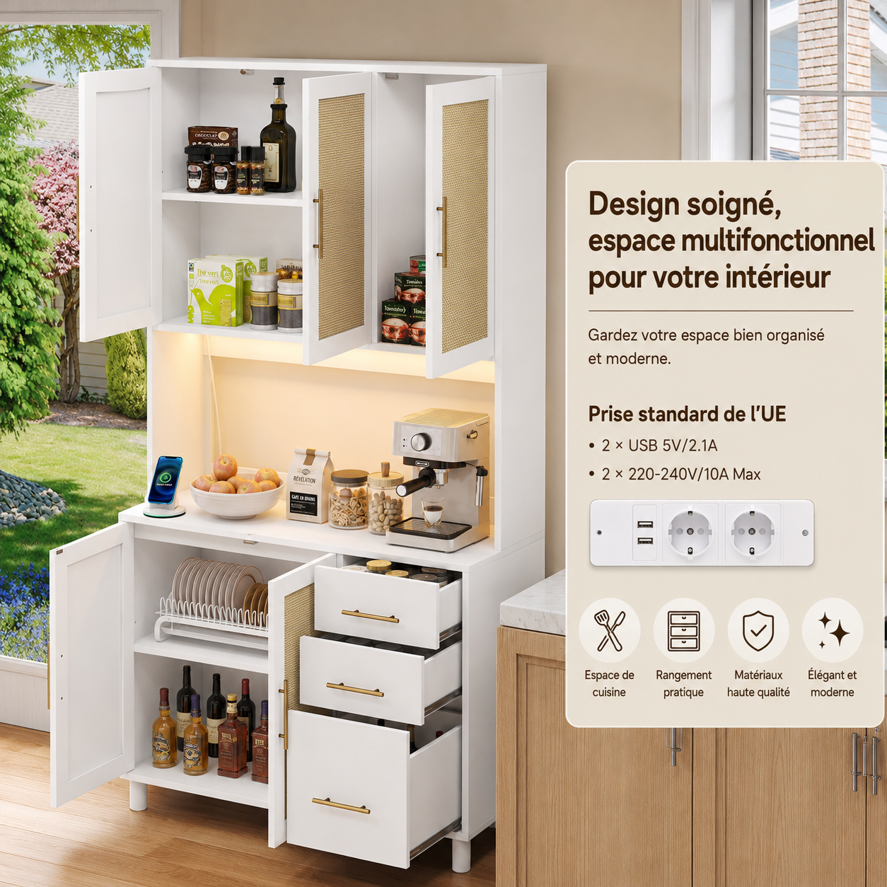 Prises et ports USB