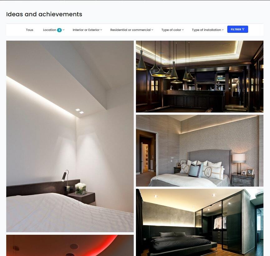 Recents realisations of LED123