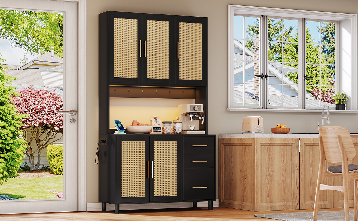 Buffet de cuisine haut