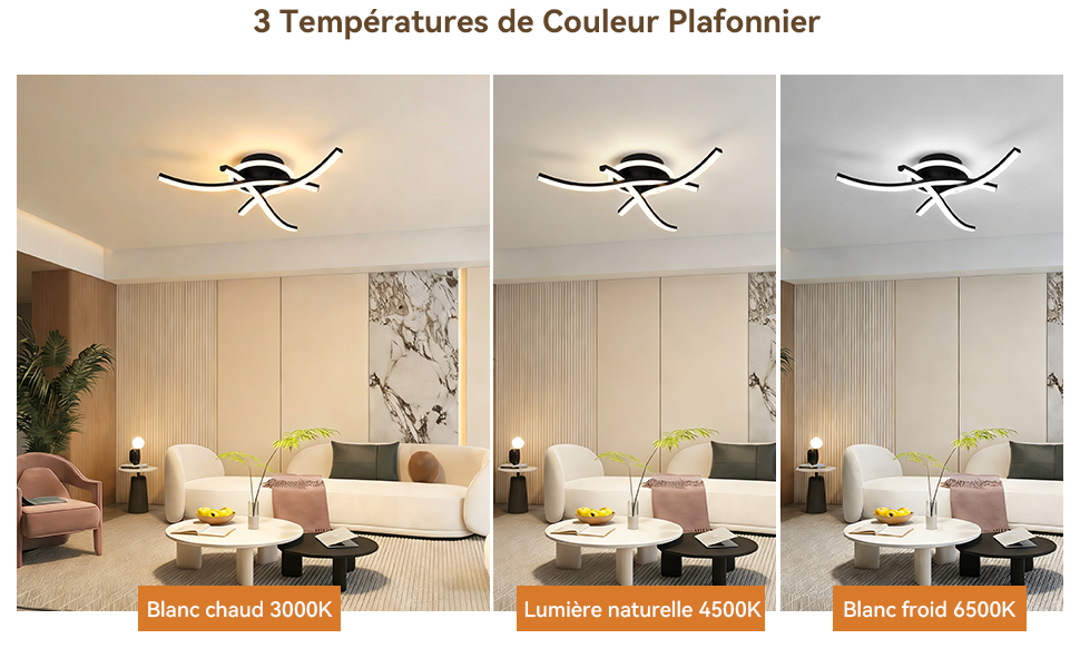 Exemples d'ambiances lumineuses