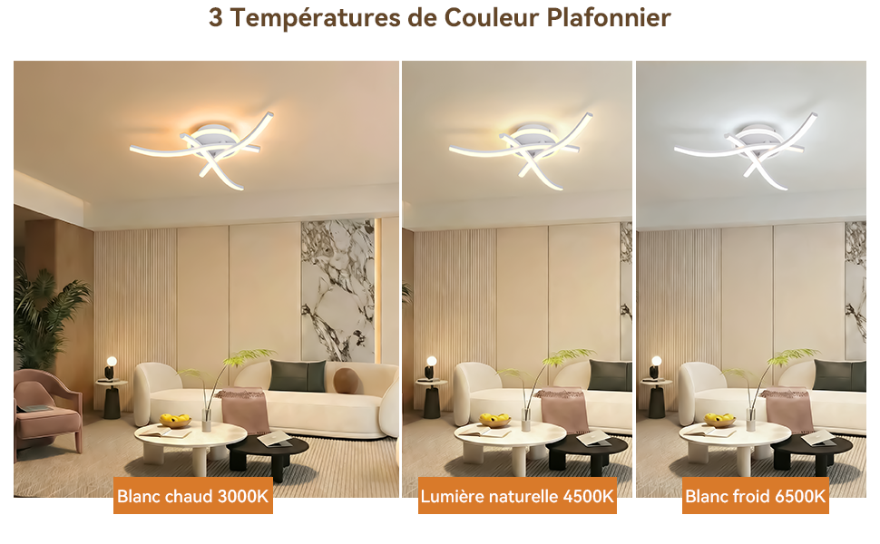 Exemples d'ambiances lumineuses