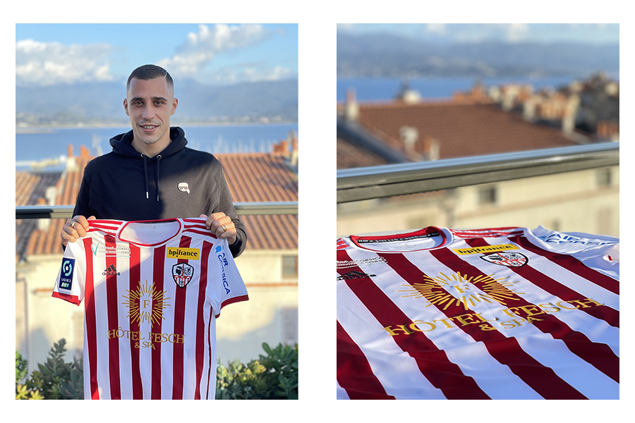 AC AJACCIO MAILLOT HOTEL FESCH