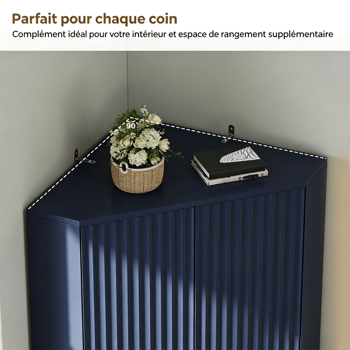 Meuble d'angle compact