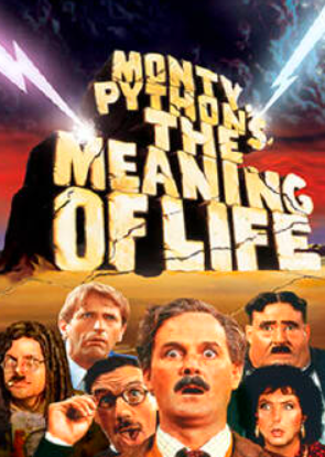 Affiche de la comédie musicale Monty Python : Le Sens de la vie