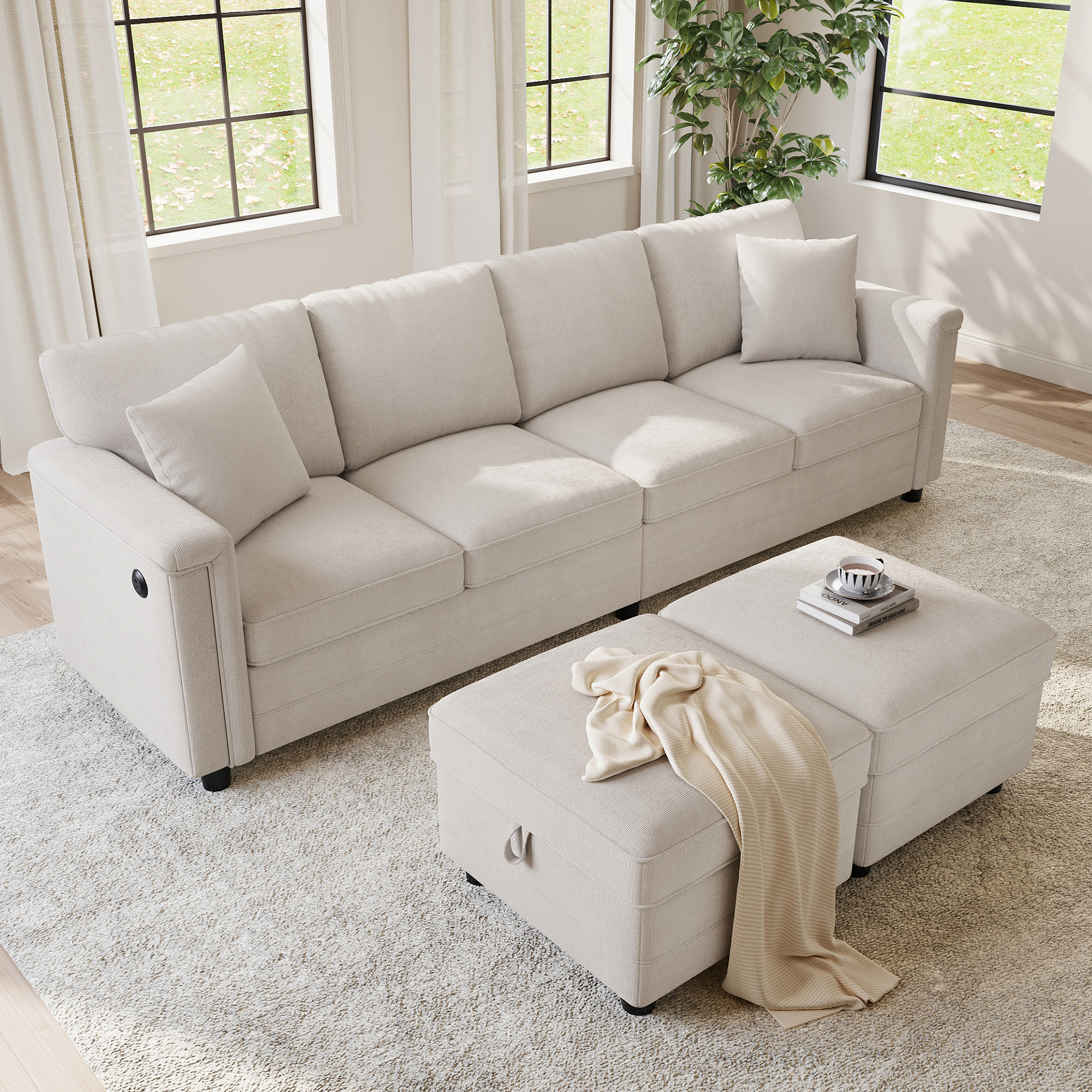 Composition de l'assise avec mousse et ressorts ensachés