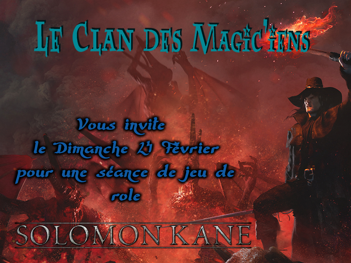 Dimanche 24 Février : Jeu de rôle (Solomon Kane) à partir de 14h Wb9vm