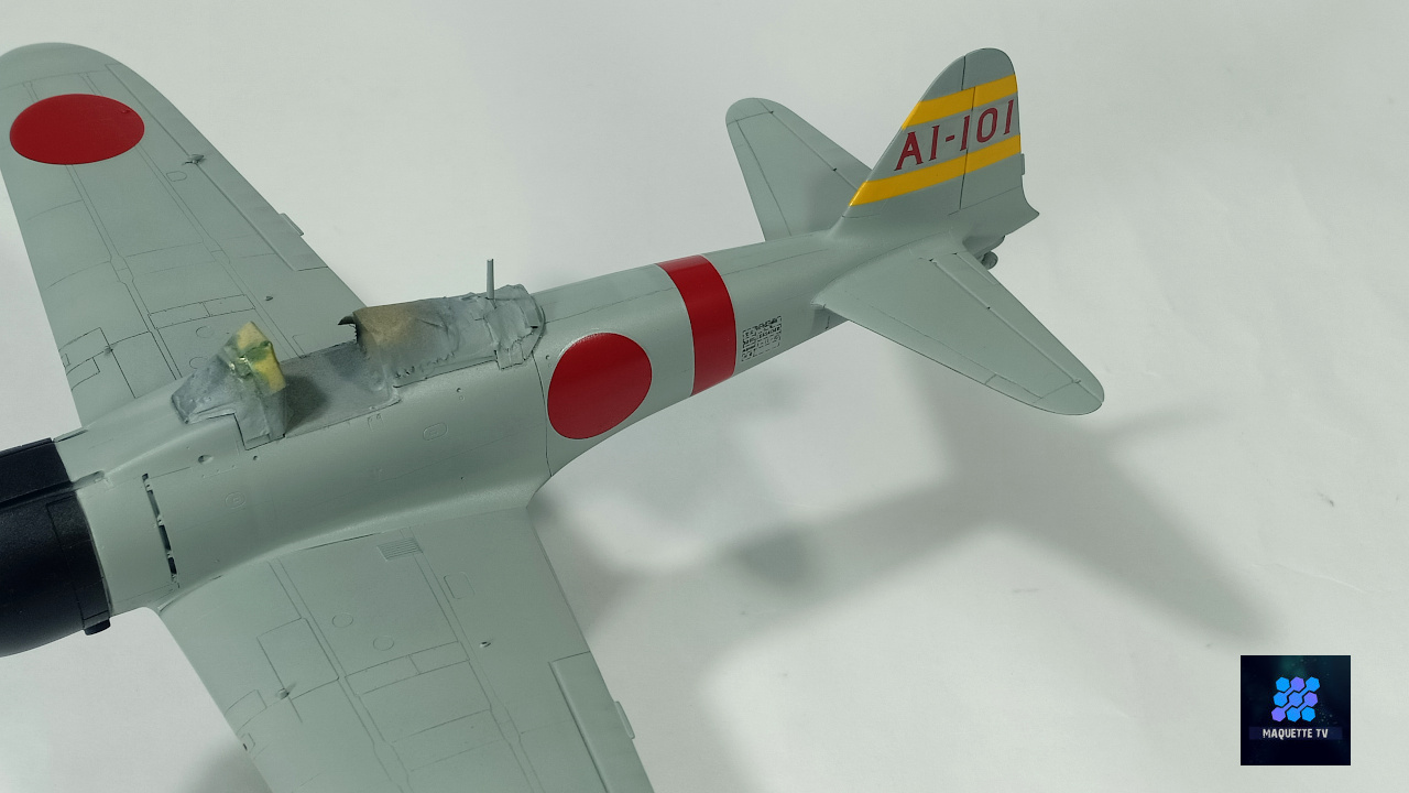Mitsubishi A6M2 Zero [Tamiya 1/48°] de MaquetteTv - Page 2 Wdl99i