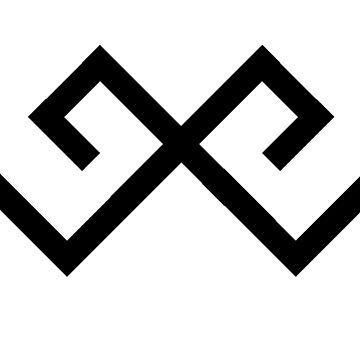 Le symbole du Möhrn, le "Noeud de paix"