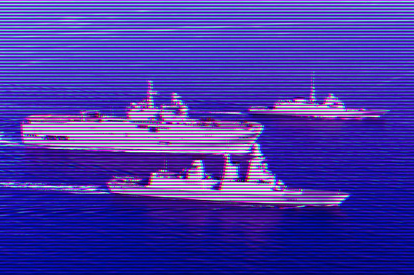 Flotte slavis affectée à l'opération.