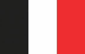 Le noir symbolise la guerre civile et l'histoire de l'iyllun, le blanc symbolise la paix et la prospérité actuelle et le rouge symbolise la période communiste de l'iyllun