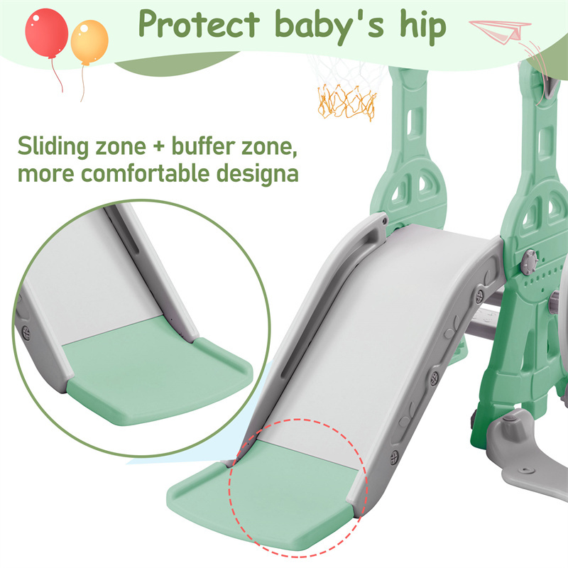 Toboggan Pour Enfants 4 En 1 - Convient Pour L'intérieur Et L'extérieur - Avec Balançoire, Panier De Basket, Toboggan, échelle - Vert 16 Toboggan Pour Enfants 4 En 1 - Convient Pour L'intérieur Et L'extérieur - Avec Balançoire, Panier De Basket, Toboggan, échelle - Vert -Pas Cher Clair Jardin Magasin AAHKMJXYDAFdJAOAIMEbOAchISHX vxKQre41nWFegDkrXjKUNP XtJAHIJ68YUOGe6Dhbn cvKO 7h0iPG8eVl