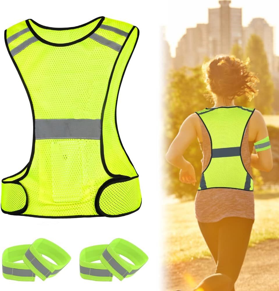 gilet reflechissant velo