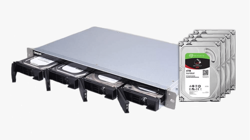 Installation NAS en rack