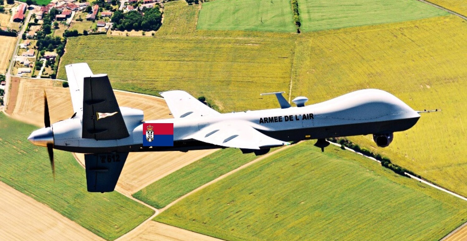 drone de reconnaissance de Slaviensk
