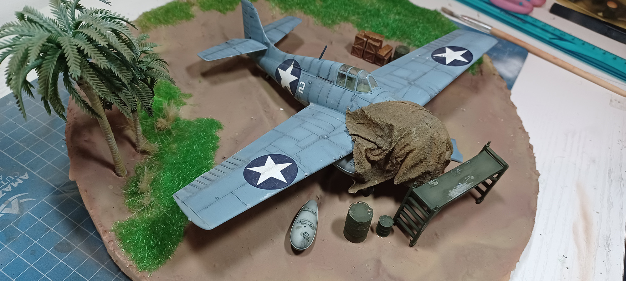 [HOBBY BOSS] 1/48 - Grumman  F4F-4 Wildcat Guadalcanal  Xg84hd