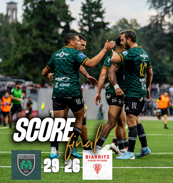 INFOS ce DIMANCHE 22 SEPTEMBRE (Matinée) > Pro D2 – J5 > NEVERS / USM Vendredi 19H30 au pré fleuri <> RÉSULTAT J4 > Vendredi soir > USM 29 - 26 BIARRITZ(Bd) > ACTUS USM <> ESPOIRS USM > BÉZIERS / USM ce dimanche stade Raoul Barrière <> RUGBY RÉGIONAL Xhdtow