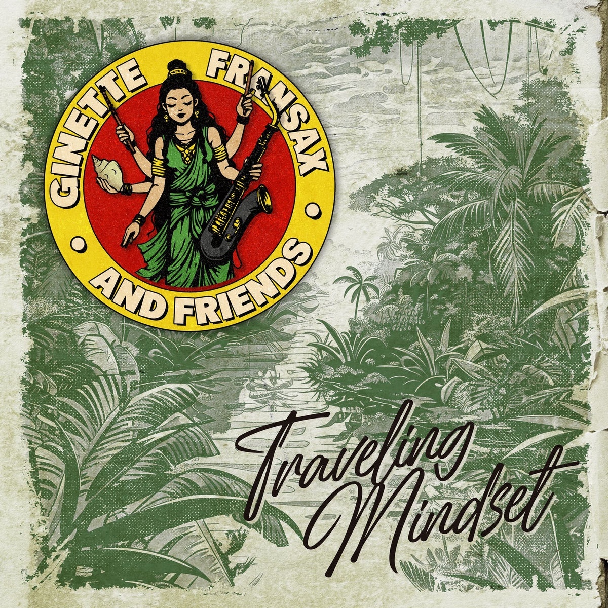 Ginette Feat. Fransax And Friends - Traveling Mindset (Wakka Records) (Album) 2026