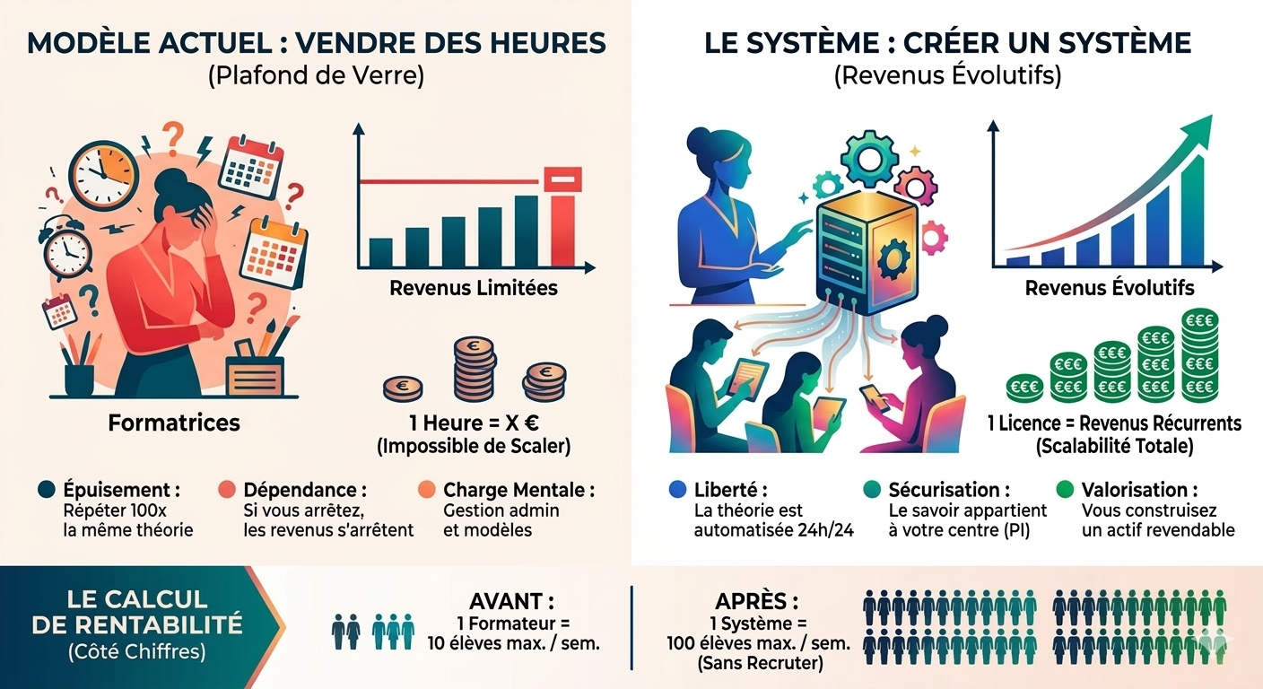 Aperçu du contenu licence marque blanche 4B Academy