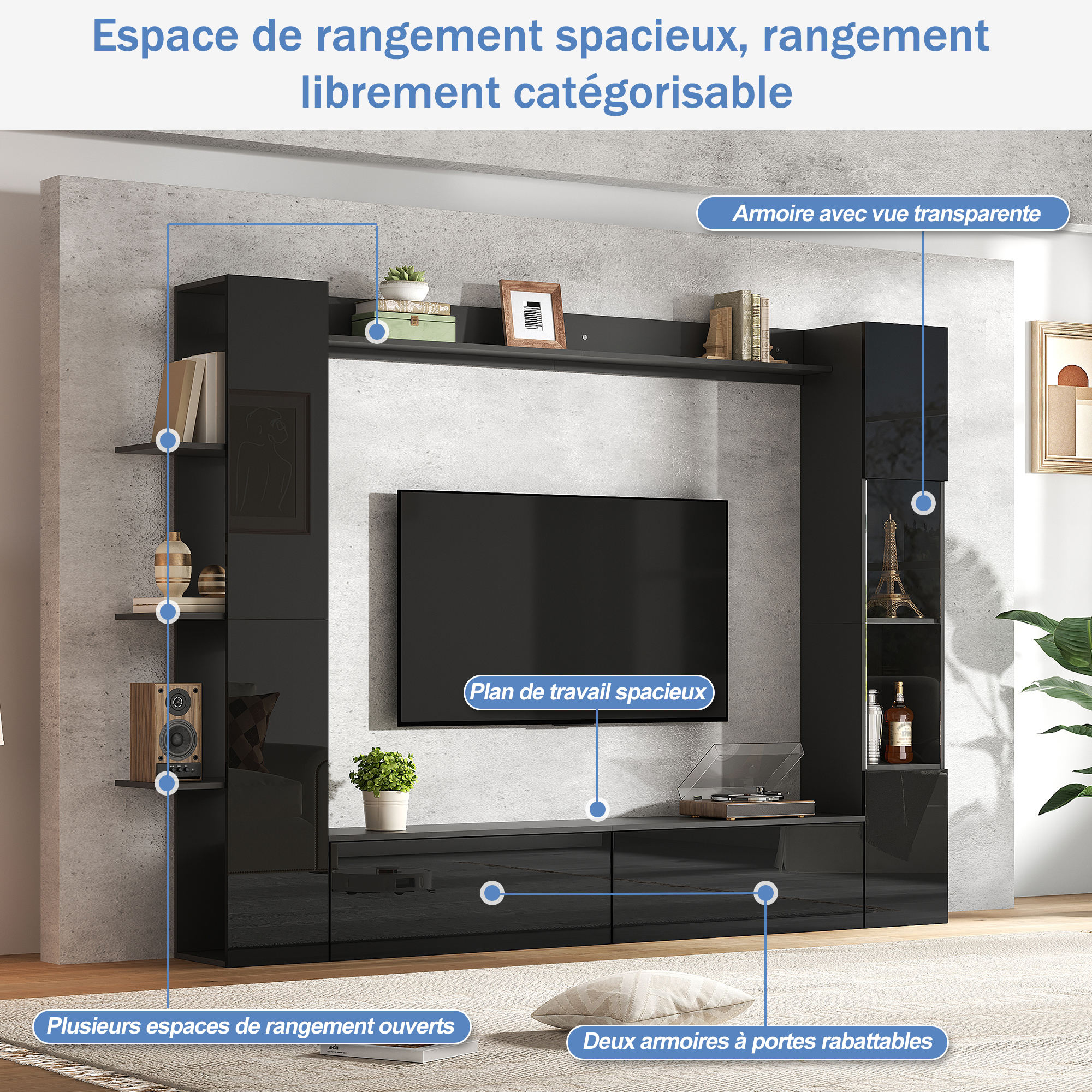 Rangement double face